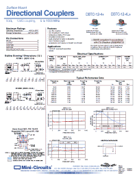 Datasheet DBTC-12-4L+ manufacturer Mini-Circuits
